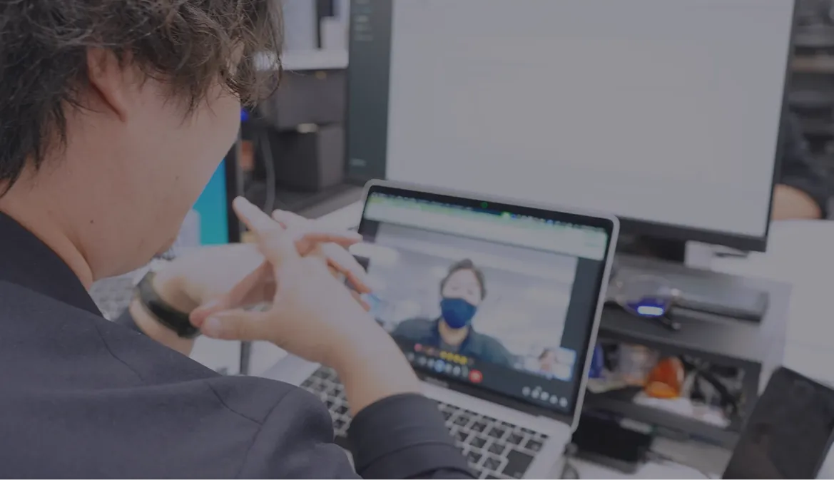 オンライン研修風景